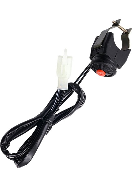 Pit Dirt Bike Motocross Kill Horn Switch Anlık Düğme Kırmızı (Yurt Dışından)