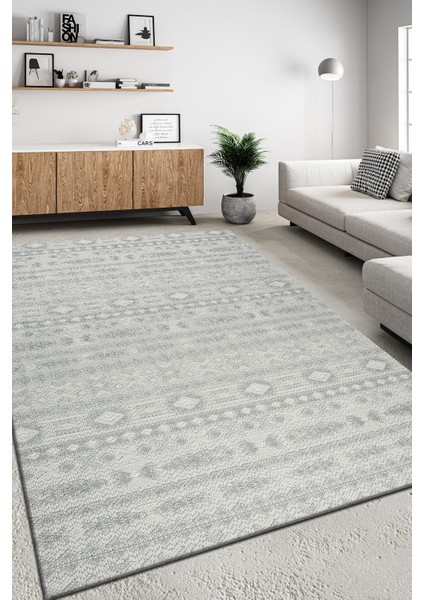 Gri Iskandinav Modern Tasarım Sisal Bukle Özel Ölçü Salon Oturma Odası Koridor Mutfak Halısı Yolluk