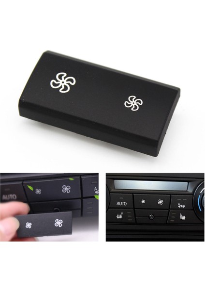 Bmw X5 X6 Için Araç Hava Hacmi Klima Fan Anahtarı Düğmesi Kapağı (Yurt Dışından) indirimleri