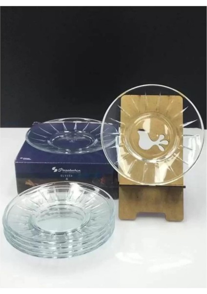 2 Adet Paşabahçe Elysia Çay Tabağı 6'lı fiyatları