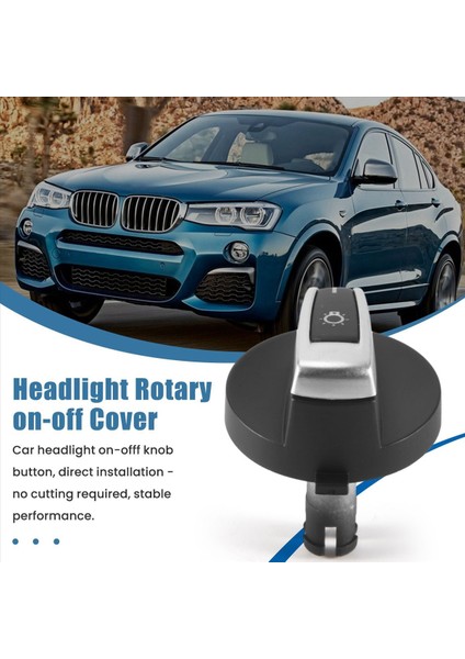 Adet Araba Far Anahtarı Düğmesi Düğmeleri - Bmw 5/7 Serisi X3 X4 Siyah (Yurt Dışından) fırsatları