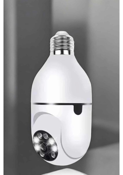 Ampul Görünümlü Güvenlik Kamerası Duylu Wifi Kamerası Dönebilen fırsatları