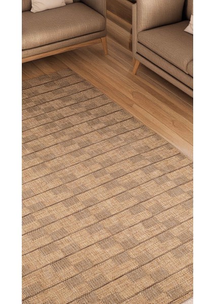 Bej Jüt Sisal Kaymaz Taban Hasır Dokuma Yıkanabilir Yolluk Salon Koridor Mutfak Halısı fırsatları