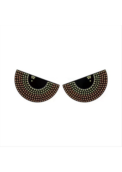 Araba Ön Camı Dekoru Için LED Işık Sinyal Lambaları (Yurt Dışından)