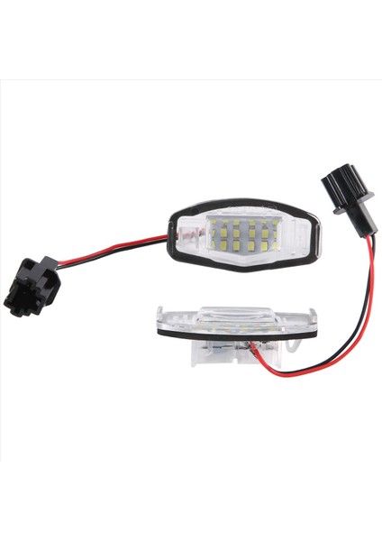 Honda Civic Honda Accord Siyah Için 2 Adet Araç LED Plaka Lambası (Yurt Dışından) fiyatları
