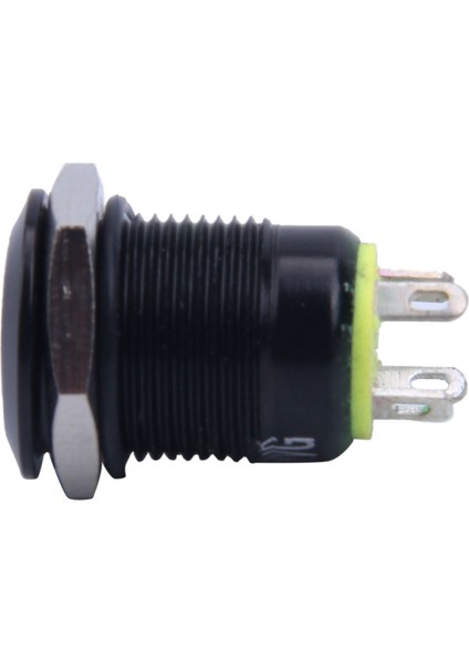 12V 2A 9,5 mm LED Metal Kapaklı Anlık Güç Düğmesi Anahtarı, Sarı (Yurt Dışından) modelleri