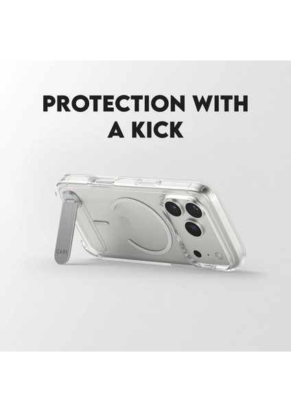 Panzerglass By Care iPhone 17 Pro Max Kickstand Standlı Magsafe Kılıf Şeffaf indirimleri