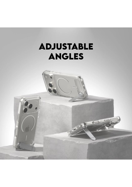 Panzerglass By Care iPhone 17 Pro Max Kickstand Standlı Magsafe Kılıf Şeffaf