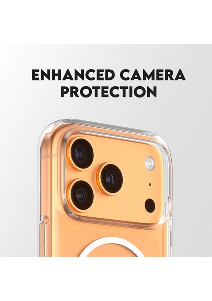 Panzerglass By Care iPhone 17 Pro Max Kickstand Standlı Magsafe Kılıf Şeffaf