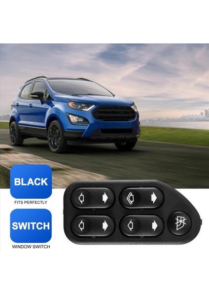 Ford Ranger Fiesta Ecosport 2004-2008 Için Pencere Anahtarı 7S6514529AA (Yurt Dışından) indirimleri