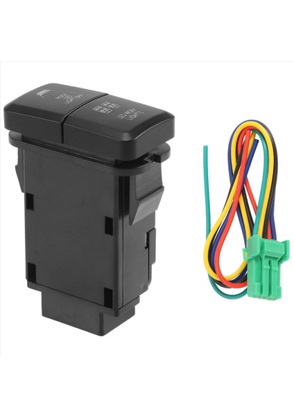 Toyota Prado Reiz Hilux Için 12V Araba Çift LED Işık Çubuğu Mavi/yeşil (Yurt Dışından)