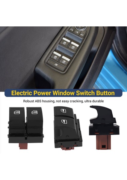 Elektrikli Cam Anahtarı Düğmesi 1Z0959858 Skoda Fabia'ya Uygun (Yurt Dışından) fırsatları