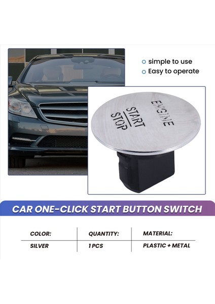 Mercedes-Benz Push To Start Düğmesi Anahtarsız Çalıştırma Motor Çalıştırma (Yurt Dışından) indirimleri