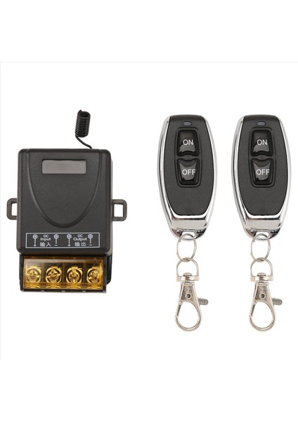 Kendin Yap Kablosuz 433MHZ Evrensel Uzaktan Kumanda Anahtarı 12V-48V (Yurt Dışından)