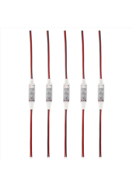 Araba Veya Ev Led'leri Için Flaşlı 5 x 12V Kablolu Kontrol Modülü (Yurt Dışından)