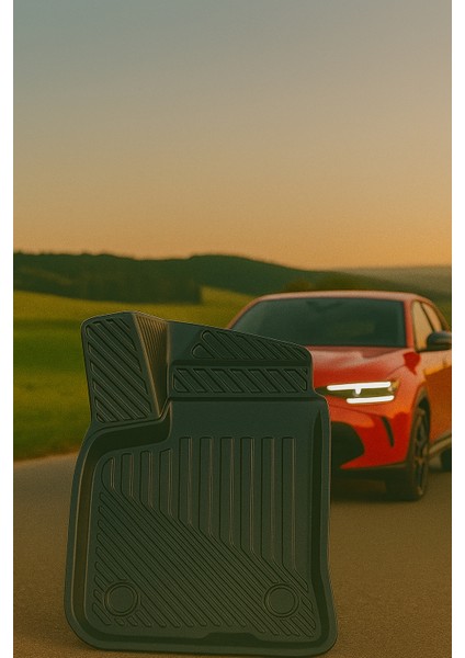 Alfa Romeo Junior Elettrica 2024+ Uyumlu 3D Oto Paspas Premium fiyatları