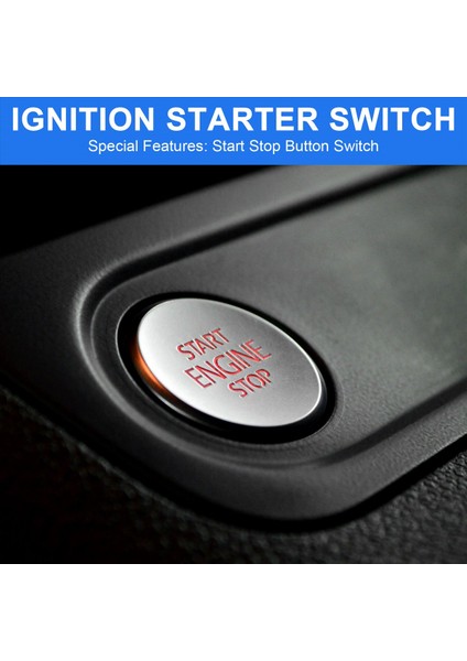 Tiguan 2008-2016 Sharan Için Araç Motoru Çalıştırma Durdurma Düğmesi Anahtarı (Yurt Dışından) fırsatları