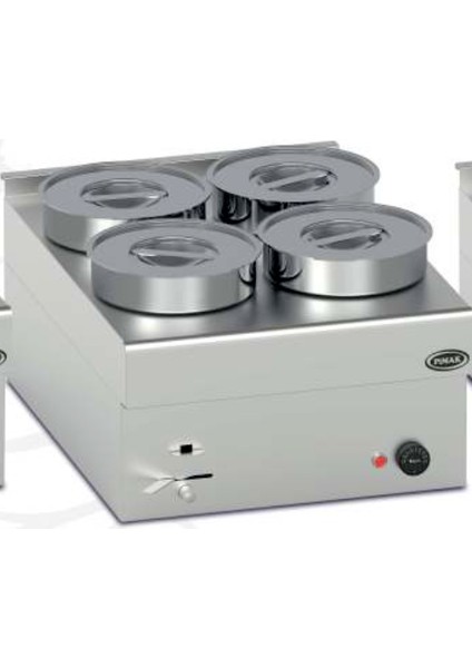 Elektrikli Sos Benmarisi 4'lü 48 x 65 x 35 (Cm)