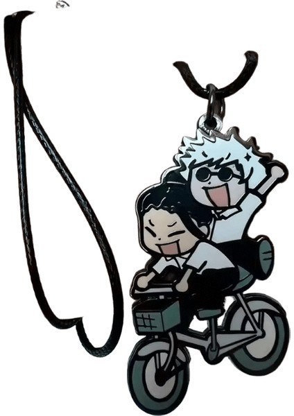 Jujutsu Kaisen Gojo ve Geto Suguru Anahtarlık Anime Sırt Çantası Araba Anahtarlık Erkek Kız Hayranları için Aksesuar (Yurt Dışından)