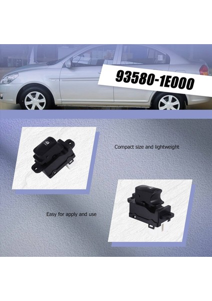 Hyundaı Accent 2007, 2008, 2009 ve 2010 Modellerine Uygun Yeni Elektrikli Cam Anahtarı (Yurt Dışından) fırsatları