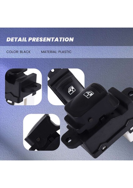 Hyundaı Accent 2007, 2008, 2009 ve 2010 Modellerine Uygun Yeni Elektrikli Cam Anahtarı (Yurt Dışından) indirimleri