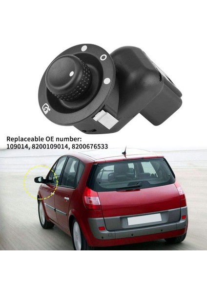 Renault Laguna Için Araba Dikiz Aynası Elektrikli Düğme Kontrol Anahtarı (Yurt Dışından) fiyatları