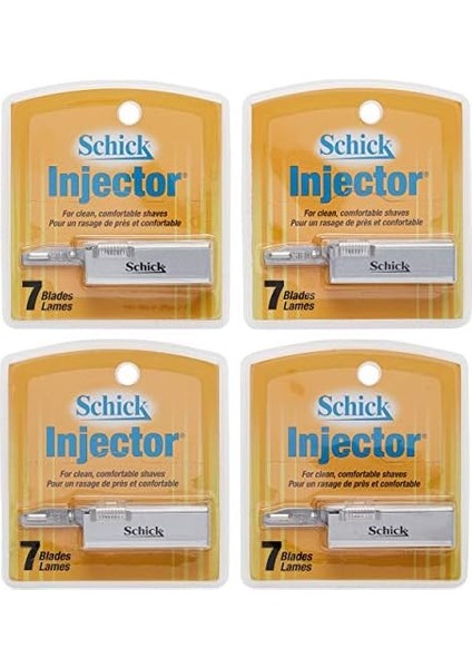 Schick Enjektör Bıçakları, 7 Adet Kutu (4'lü Paket) fiyatları