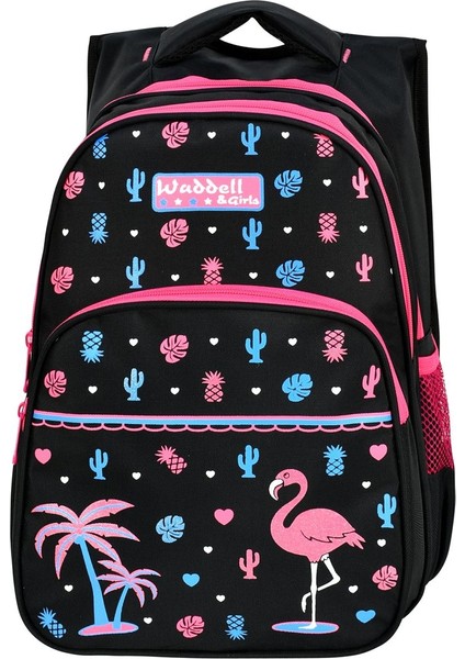 Flamingo Desenli İlkokul + Beslenme Çantası 3001 fiyatları