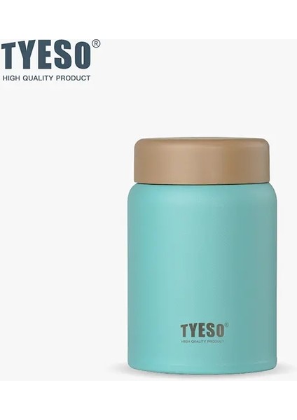 Tyeso 8764/8765 Paslanmaz Çelik Termos Gıda Kavanozu 220ML/280ML Kapasite Mini Öğle Yemeği Kutusu Taşınabilir Geniş Ağız Yalıtımlı Kupa Kapasite: 280ML/RENK: Yeşil (Yurt Dışından)