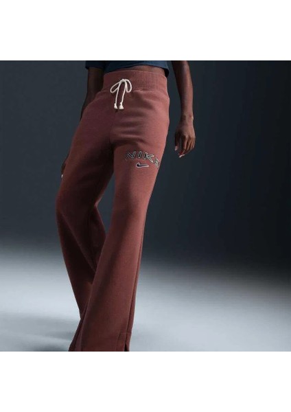 Phoenix Fleece Hr Logo Pant Wide Kadın Eşofman Altı - Polarlı Yüksek Belli Geniş Paça - FV7684-634 modelleri