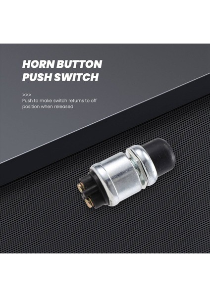 Su Geçirmez Araba Tekne Kornası Motor Çalıştırma Anlık Anahtarı Basmalı Düğme (Yurt Dışından) fiyatları