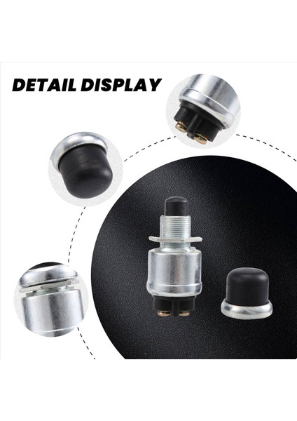 Su Geçirmez Araba Tekne Kornası Motor Çalıştırma Anlık Anahtarı Basmalı Düğme (Yurt Dışından) indirimleri