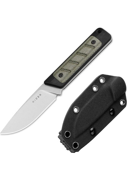 Smolt | 14C28N | Black G10 & Micarta | 1063A6