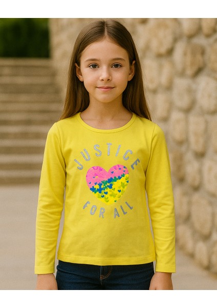 Kız Çocuk Mevsimlik Sweat Pamuklu