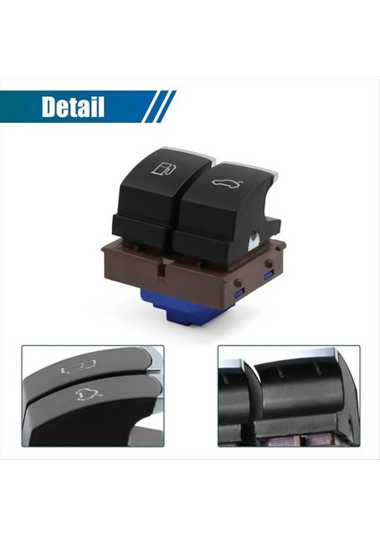 Volkswagen 2005-2012 Için Ön Kapı Düğmesi Bagaj Açma Anahtarı (Yurt Dışından) modelleri