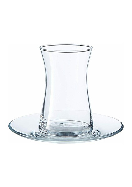 3 Adet Paşabahçe Heybeli Çay Seti 4'lü 160 cc