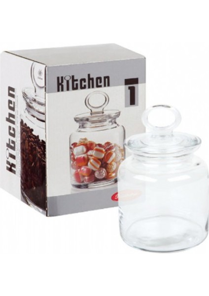 Kitchen Contalı Kavanoz 1000 cc
