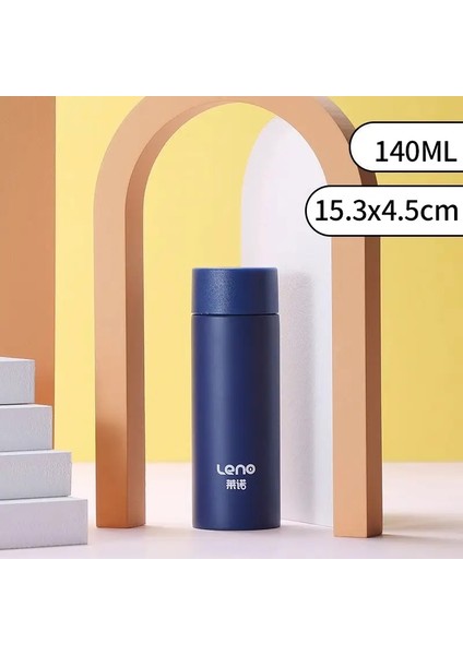 120ML Mini Termos Vakum Şişeler Kupası Yalıtımlı Paslanmaz Çelik Kupa Taşınabilir Wate Rbottle Sıcak Soğuk Garrafa Termica Kapasite: Resim/renk Olarak: 140ML Derin Mavi (Yurt Dışından)