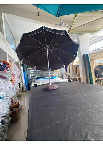 10 Telli Bahçe Balkon Plaj Şemsiyesi 2 Metre Yükseklik Bükülebilir Tasarım indirimleri