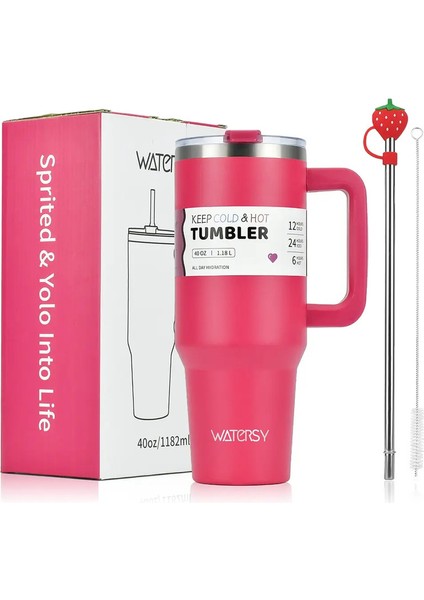 30 Oz/40 Oz Paslanmaz Çelik Dak Büyük Kapasiteli Termal Şişe Çift Vakum Şişeleri Soğuk Termos Fincan Diy Hediye Kupa Kapasite: 801-900ML/RENK: Şeftali Pembesi (Yurt Dışından)