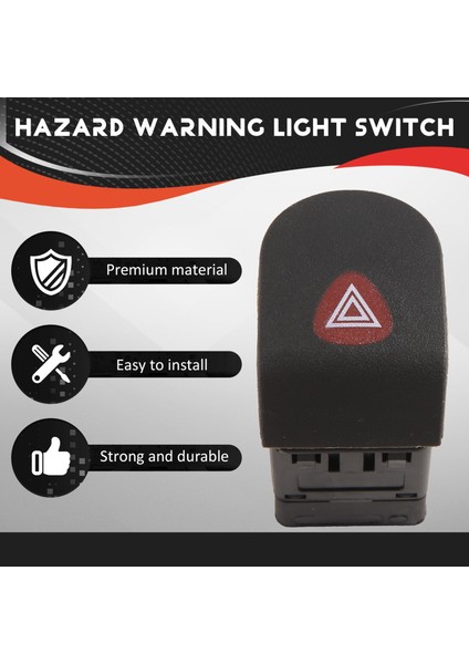 Renault Kangoo Için Tehlike Uyarı Acil Durum Lambası Anahtar Düğmesi (Yurt Dışından) fırsatları