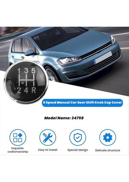 Vw Golf V Mk5 2003-2009 Için 5 Hızlı Manuel Vites Topuzu Kapağı (Yurt Dışından) fiyatları