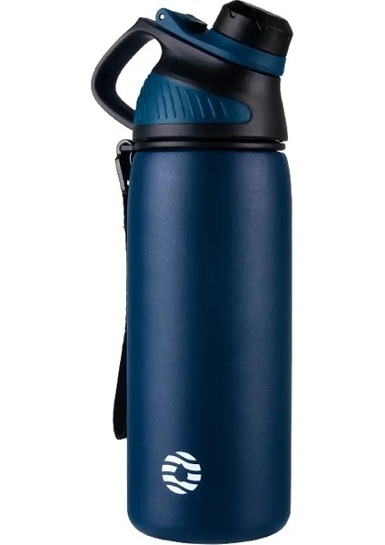 Feijian Lkg Termos Çift Duvar Vakum Şişesi Manyetik Kapaklı Açık Hava Spor Şişesi Paslanmaz Çelik Termal Kupa Sızdırmazlık: 1000ML/RENK: Mavi (Yurt Dışından)