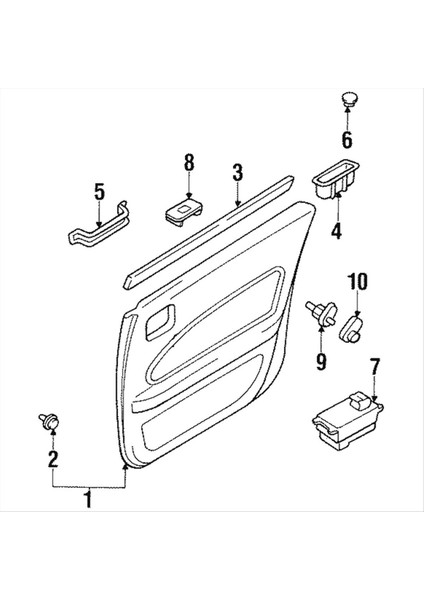 Nissan Için Infiniti Için 4 Adet Kauçuk Kapak Kapı Anahtarı Bağlantı Parçaları (Yurt Dışından) indirimleri
