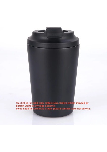 Yalıtılmış Paslanmaz Çelik Kahve ı, Vakum Şişesi, Yalıtımlı Su Sıcak ve Soğuk Meyve Suyu Içecek Sızıntı Geçirmez Özelleştirilebilir : 12 Oz/renk: Siyah (Yurt Dışından)