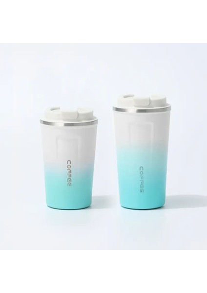 510ML Akıllı Dijital Ekran Paslanmaz Çelik Kahve Kahve Kahve Kahve Kahve Termos Şişesi Seyahat Termal Kupa Akıllı Vakum Flaskcapacity: 510ML/RENK: Gradyan Beyaz Mavisi (Yurt Dışından)