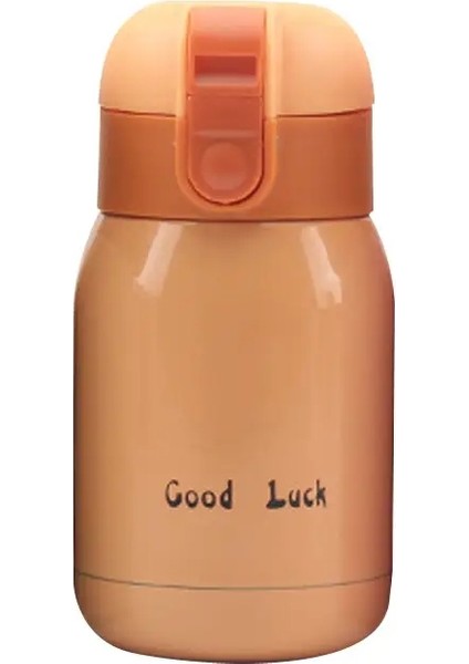 Mini Termos Kupası 200ML Cep Kupası Paslanmaz Çelik Termal Kahve Kupa Vakum Şişesi Yalıtımlı Sıcak Su Şişesi Çocuk Hediye Kapasitesi: 200ML/RENK: Turuncu (Yurt Dışından)