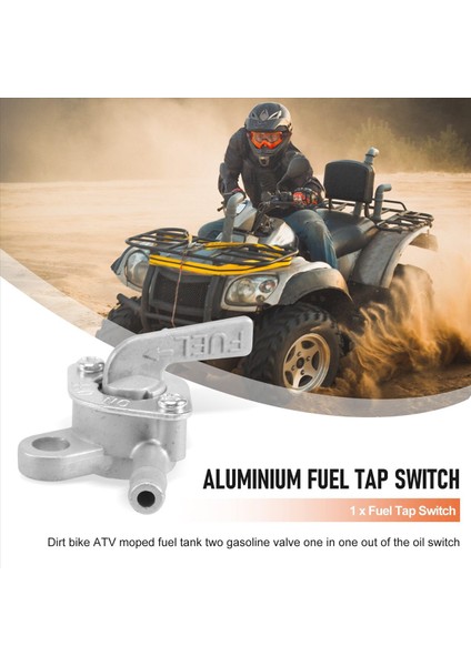 Pit Kir Bisikleti Benzin Yakıt Musluğu Açma/kapama Anahtarı 50CC 110CC 125CC'YE Uygundur (Yurt Dışından) fırsatları
