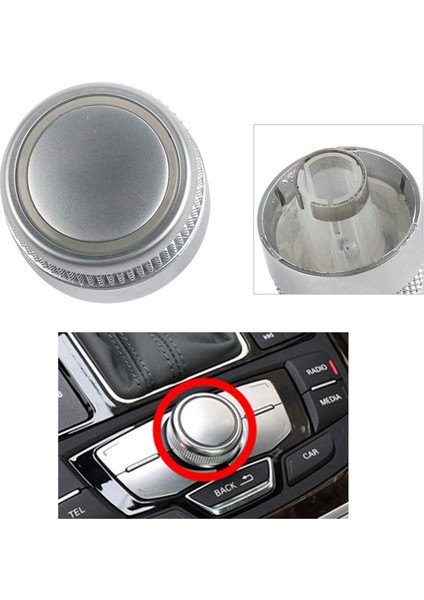 Mmı Radyo Ses Düğmesi Döner Düğme Anahtarı Ayar Kapağı Audi Için (Yurt Dışından) fiyatları