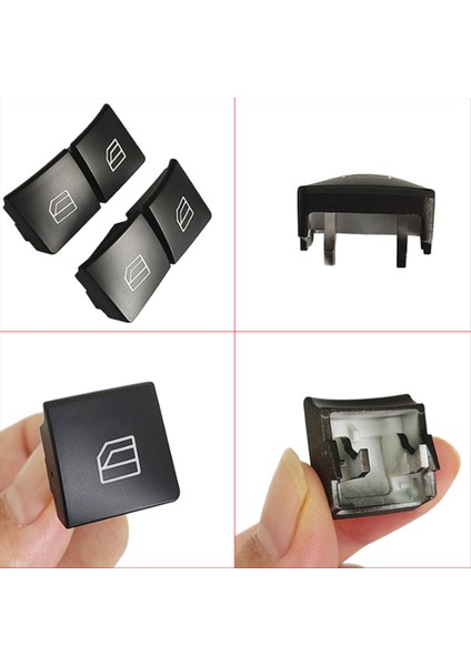 Mercedes-Benz No.4 Için Araç Camı Kaldırma Anahtarı Düğmesi Kapağı ve Aletler (Yurt Dışından) modelleri